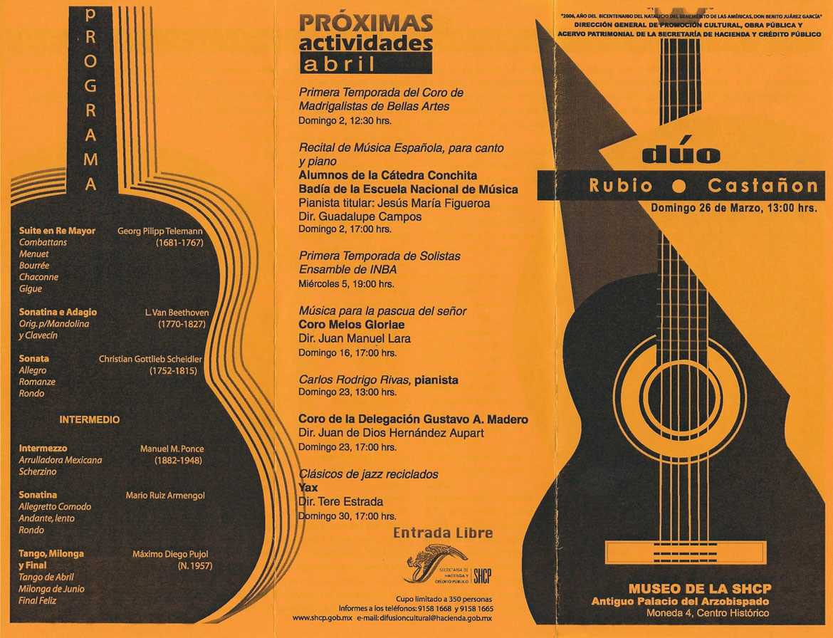 Duo con Manuel Rubio